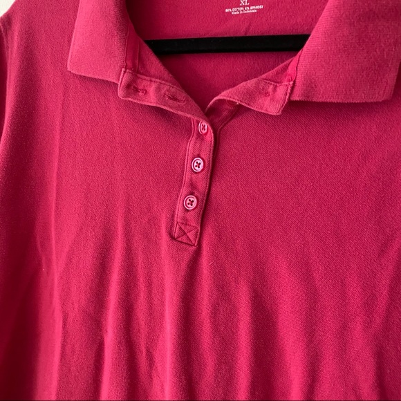 Croft & Borrow Pink Polo Top - Picture 2 of 4